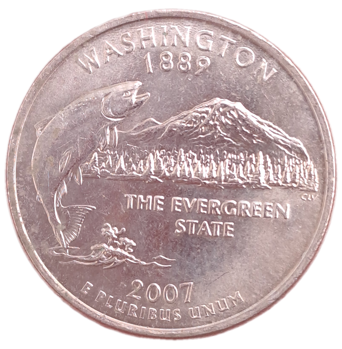 2007 United States ¼ Dollar "Washington Quarter" Washington