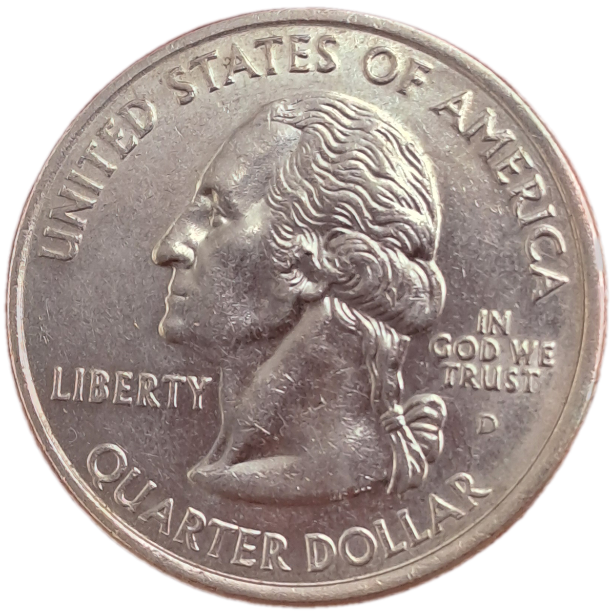 2007 United States ¼ Dollar "Washington Quarter" Montana