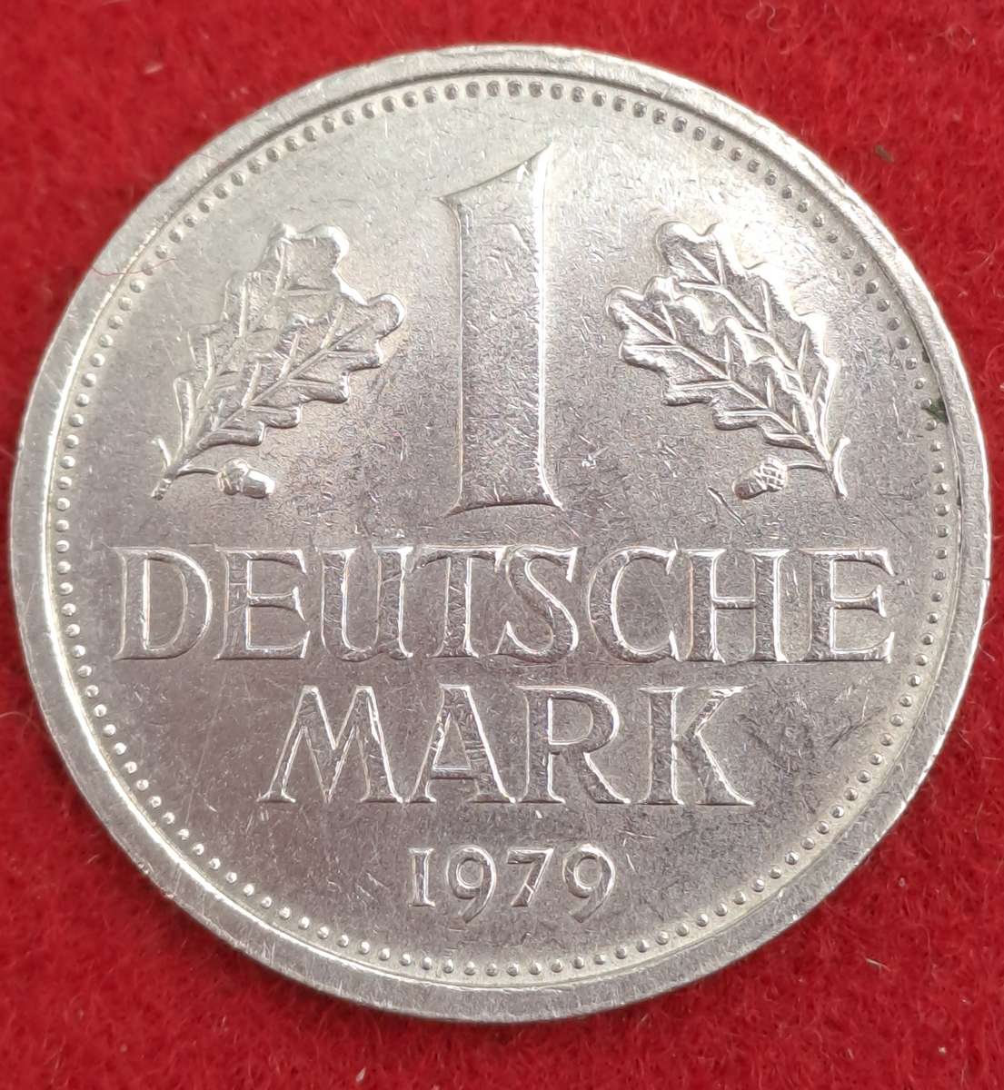 1979 Federal Republic of Germany 1 Mark (F)