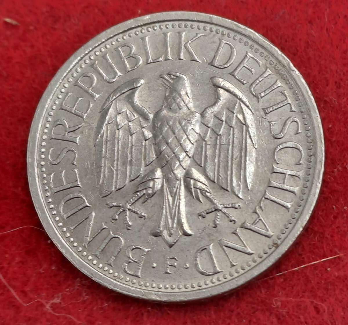 1979 Federal Republic of Germany 1 Mark (F)