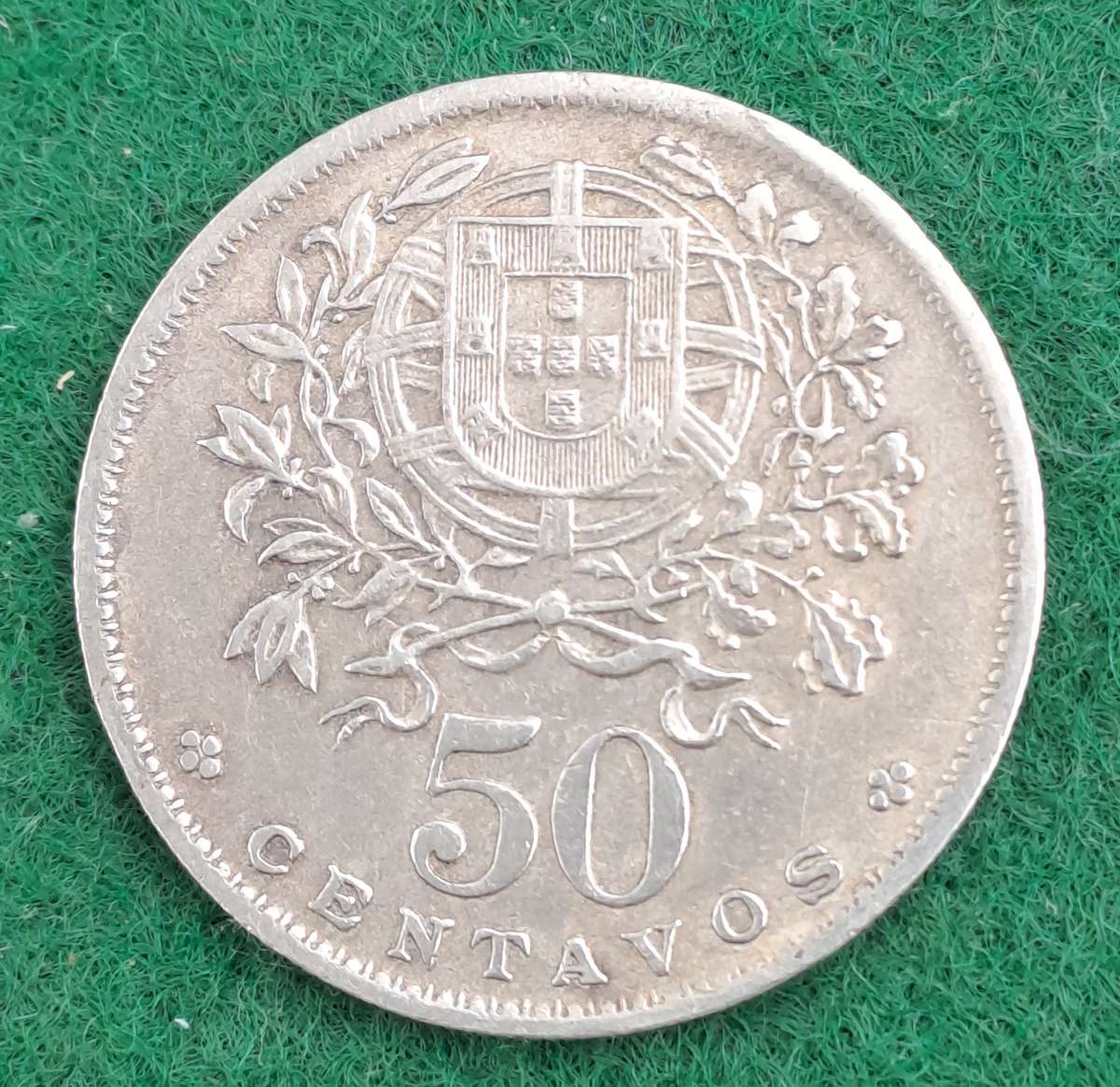 1967 Portugal  50 Centavos