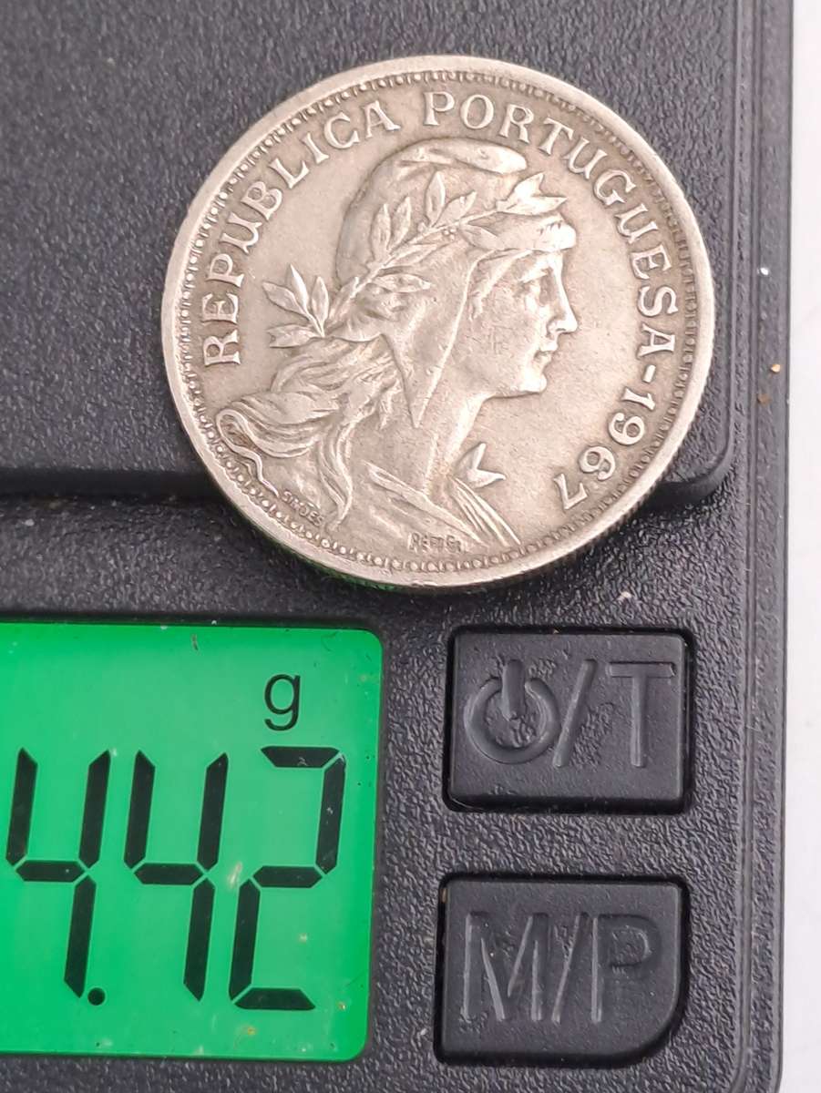 1967 Portugal  50 Centavos