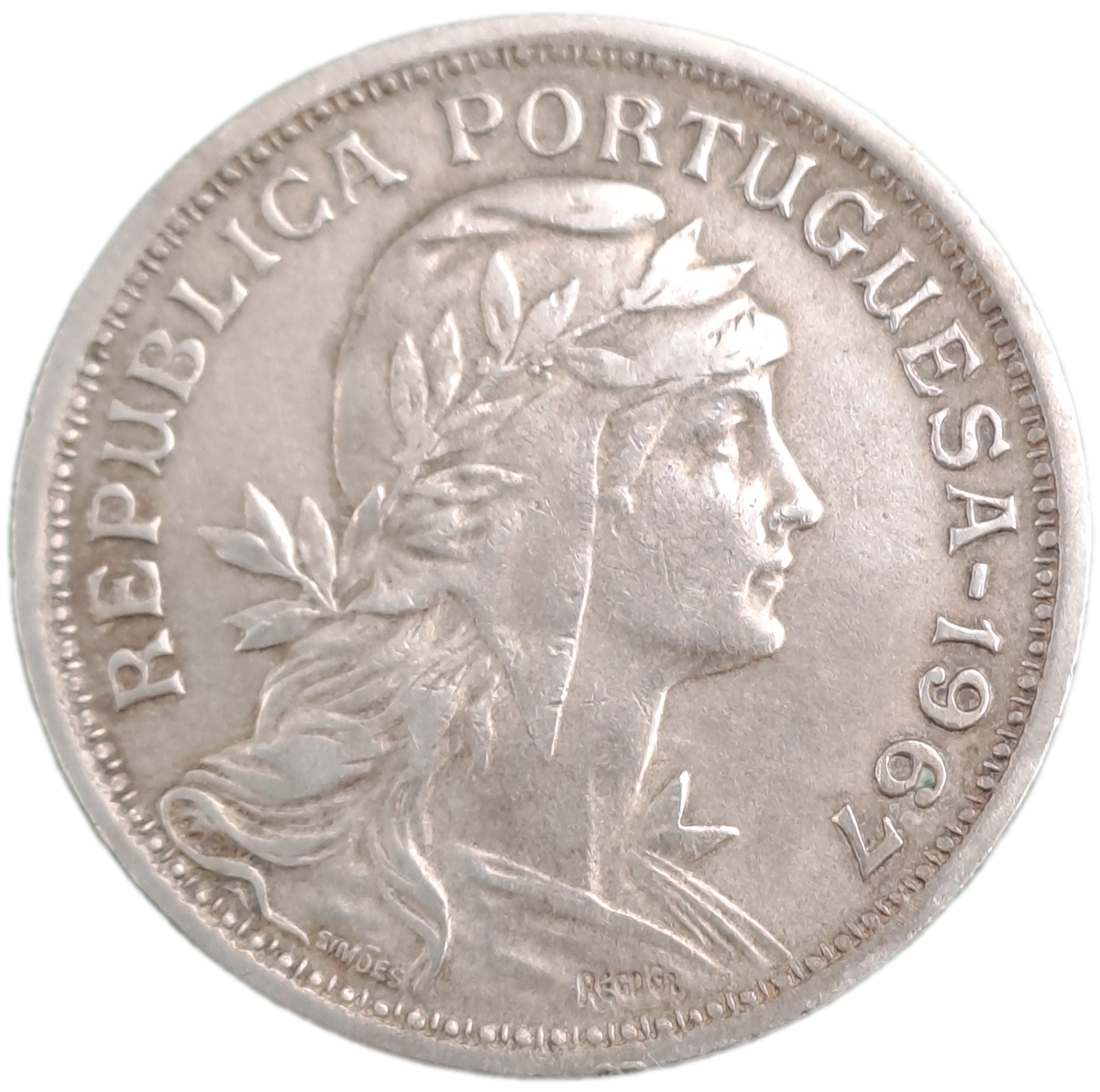 1967 Portugal  50 Centavos