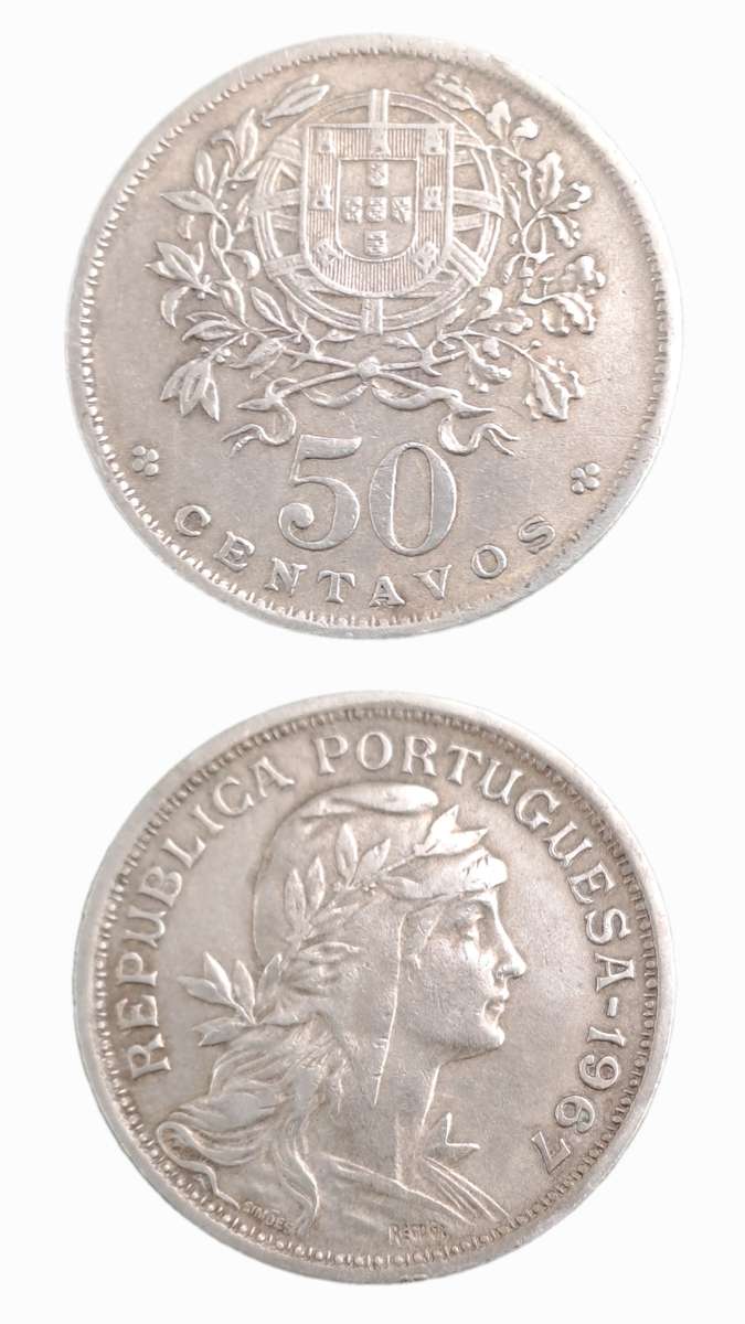 1967 Portugal  50 Centavos