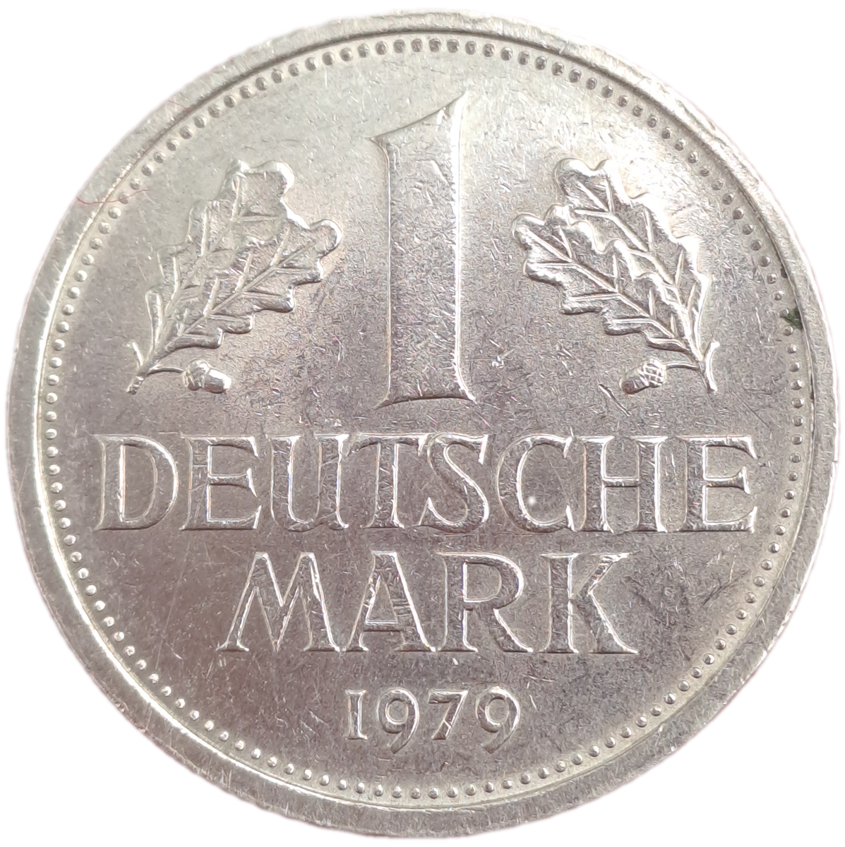 1979 Federal Republic of Germany 1 Mark (F)