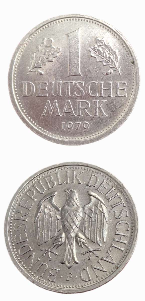 1979 Federal Republic of Germany 1 Mark (F)