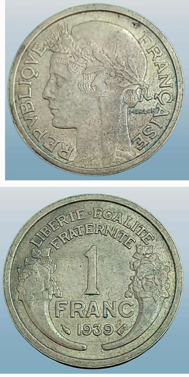 1939 France 1 Franc