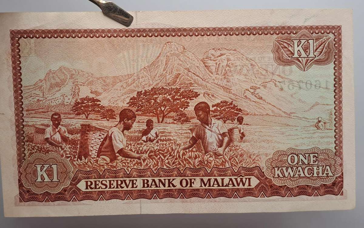 1984 Malawi 1 Kwacha-Bank Note