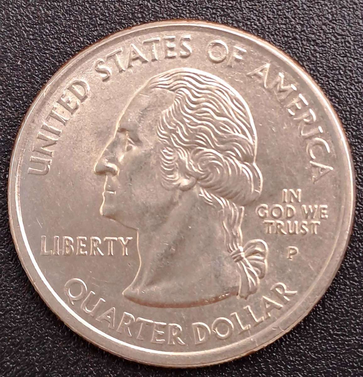 2000 United States of America ¼ Dollar "Washington Quarter" Massachusetts