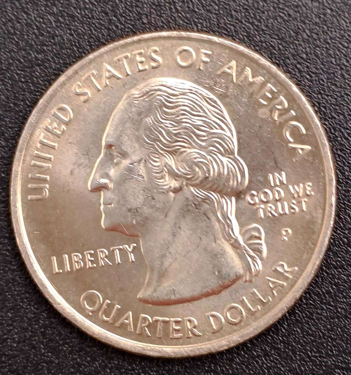 1999 United States of America ¼ Dollar "Washington Quarter" Connecticut