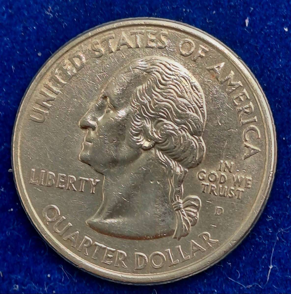 2000 United States ¼ Dollar "Washington Quarter" South Carolina