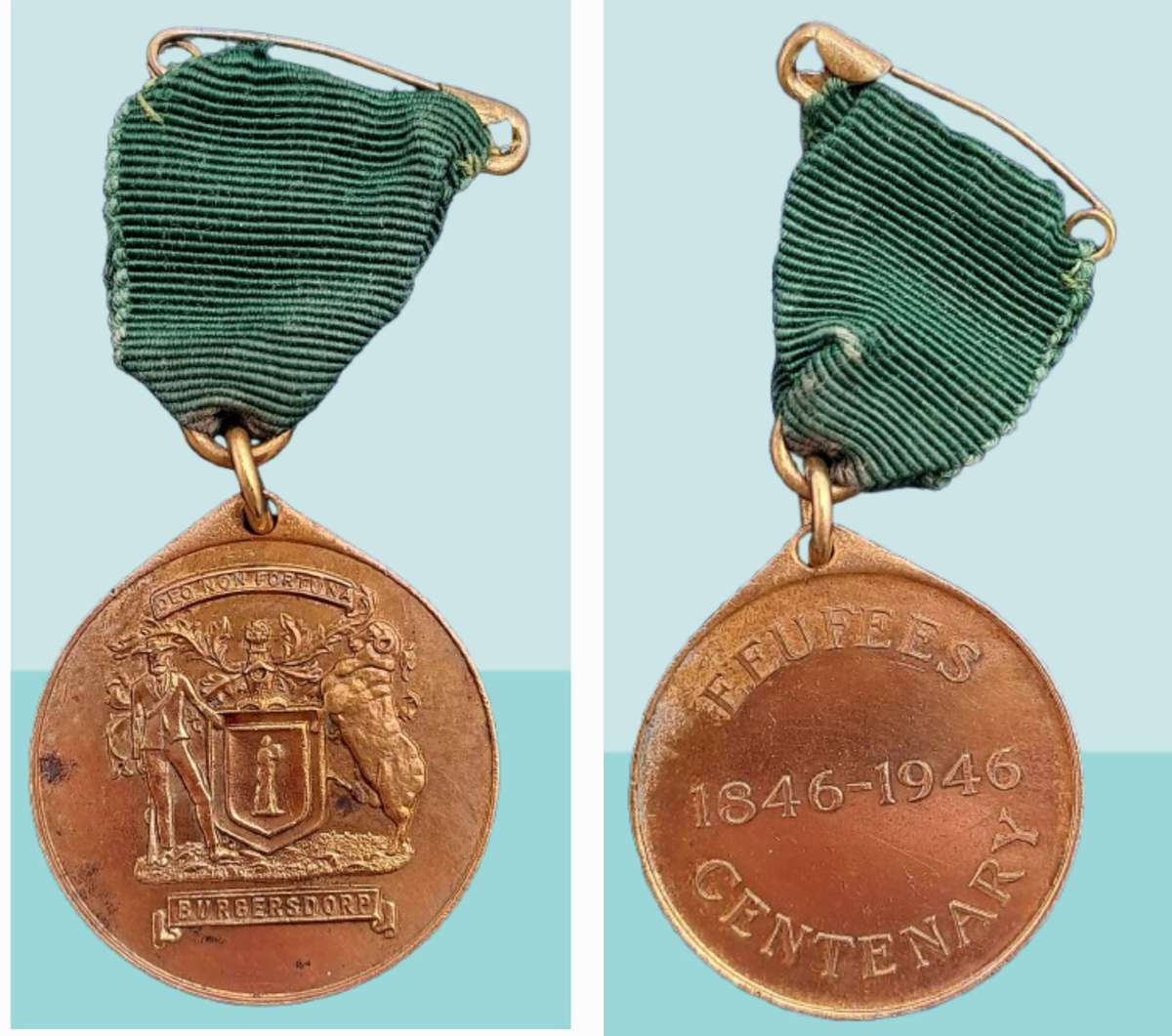 1846-1946- SA Union: Burgersdorp Centenary Medal