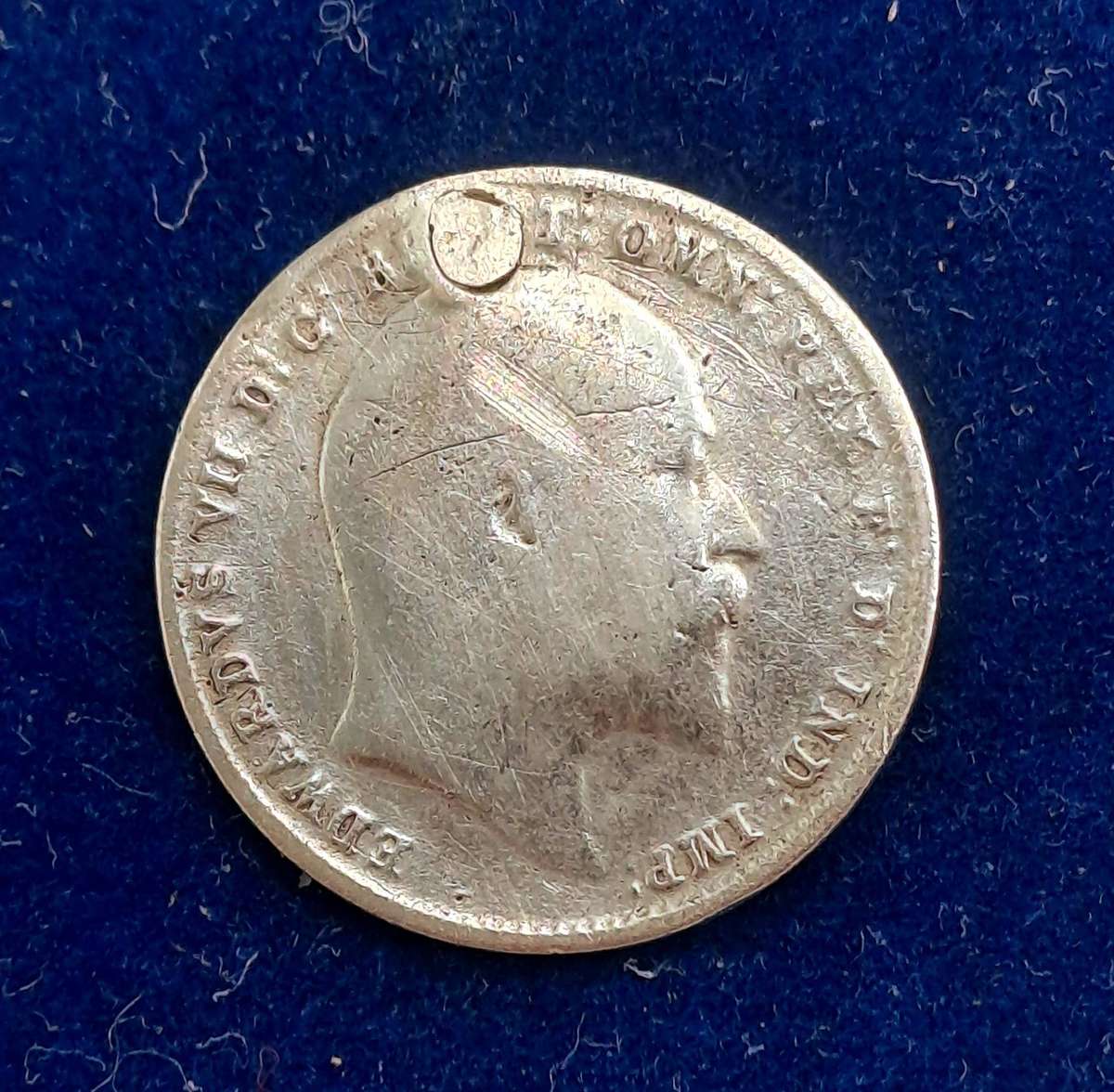 1910 United Kingdom Silver (.925) 3 Pence - Edward VII incl. Maundy