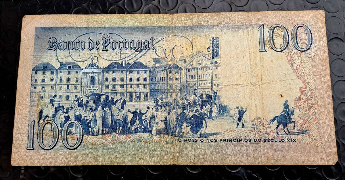 1985 Portugal 100 Escudos 8th. print Banknote