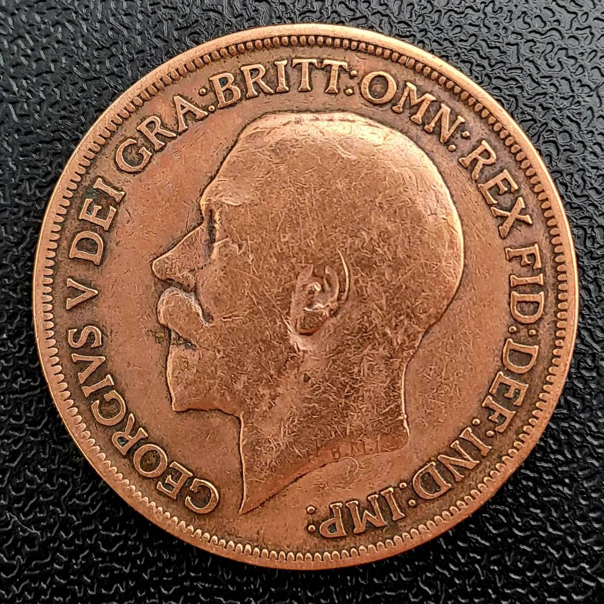 1917- United Kingdom1 Penny - George V