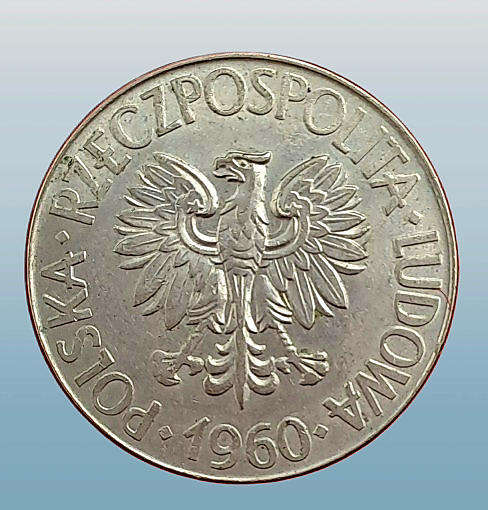 1960 Poland 10 Zlotys Tadeusz Kościuszko, large type