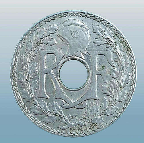 1921 France 10 Centimes