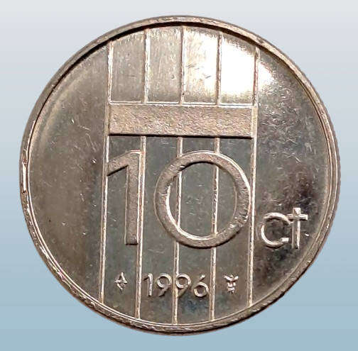 1996 Netherlands 10 Cents - Beatrix