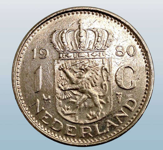 1980 Netherlands 1 Gulden - Juliana