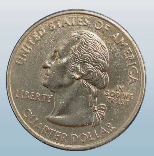 2000 United States ¼ Dollar "Washington Quarter" South Carolina