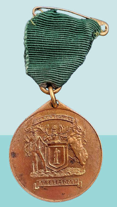 1846-1946- SA Union: Burgersdorp Centenary Medal