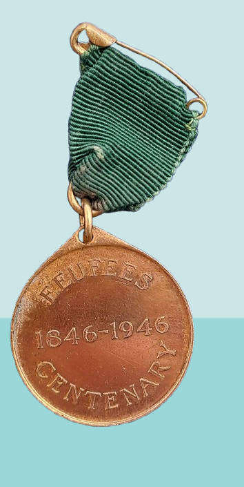1846-1946- SA Union: Burgersdorp Centenary Medal