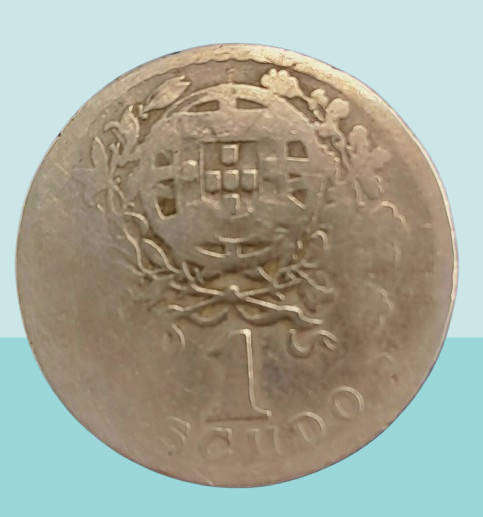 1927 Portugal 1 Escudo -Poor condition