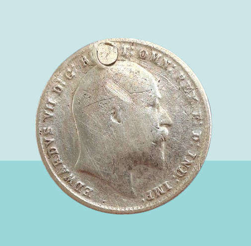 1910 United Kingdom Silver (.925) 3 Pence - Edward VII incl. Maundy