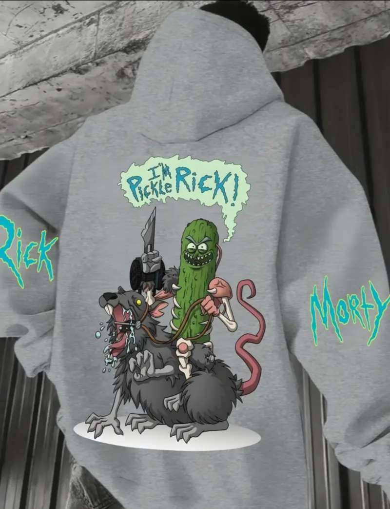 Men's Rick an morty hoodie