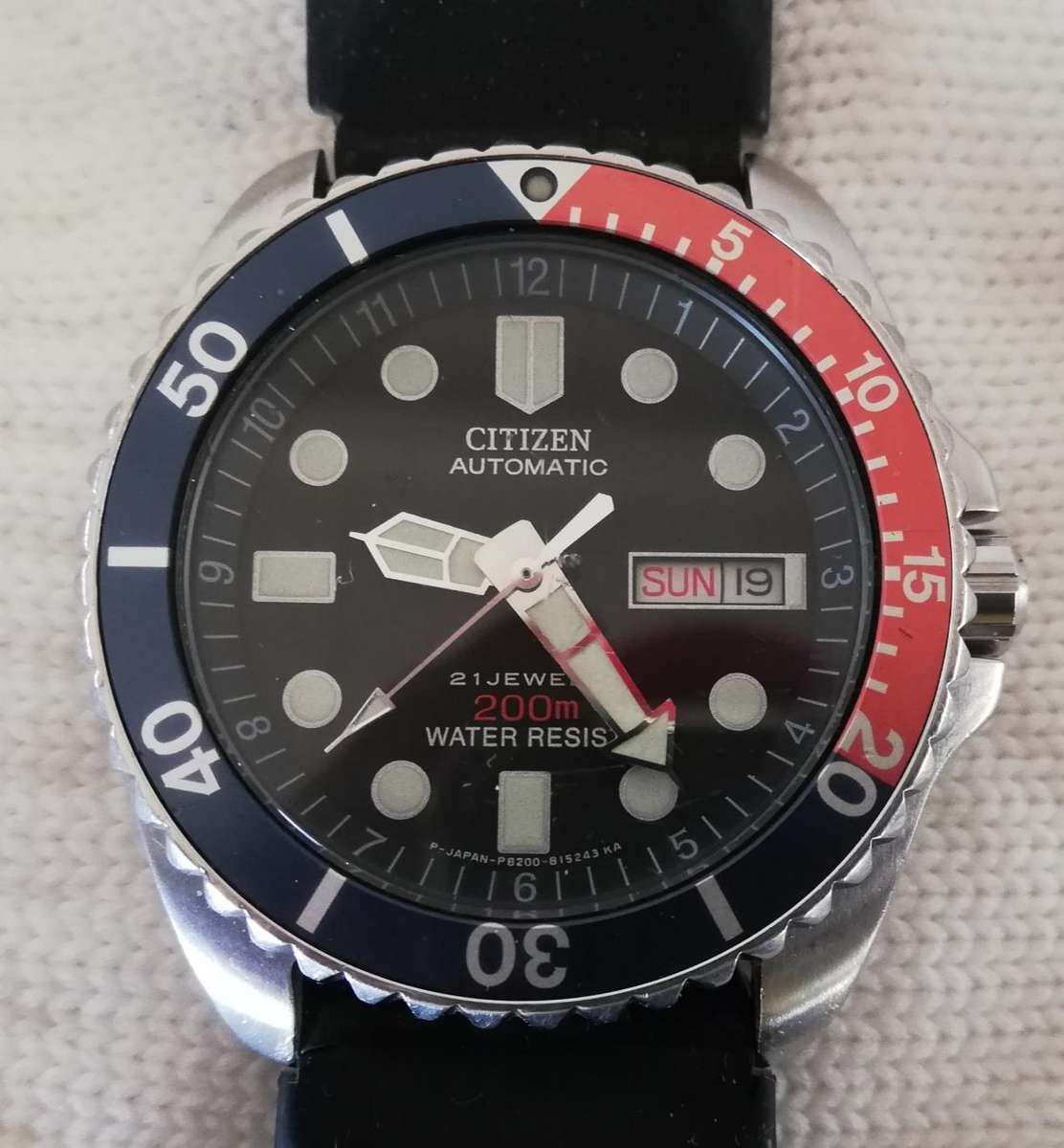 Vintage Citizen Diver Automatic Watch