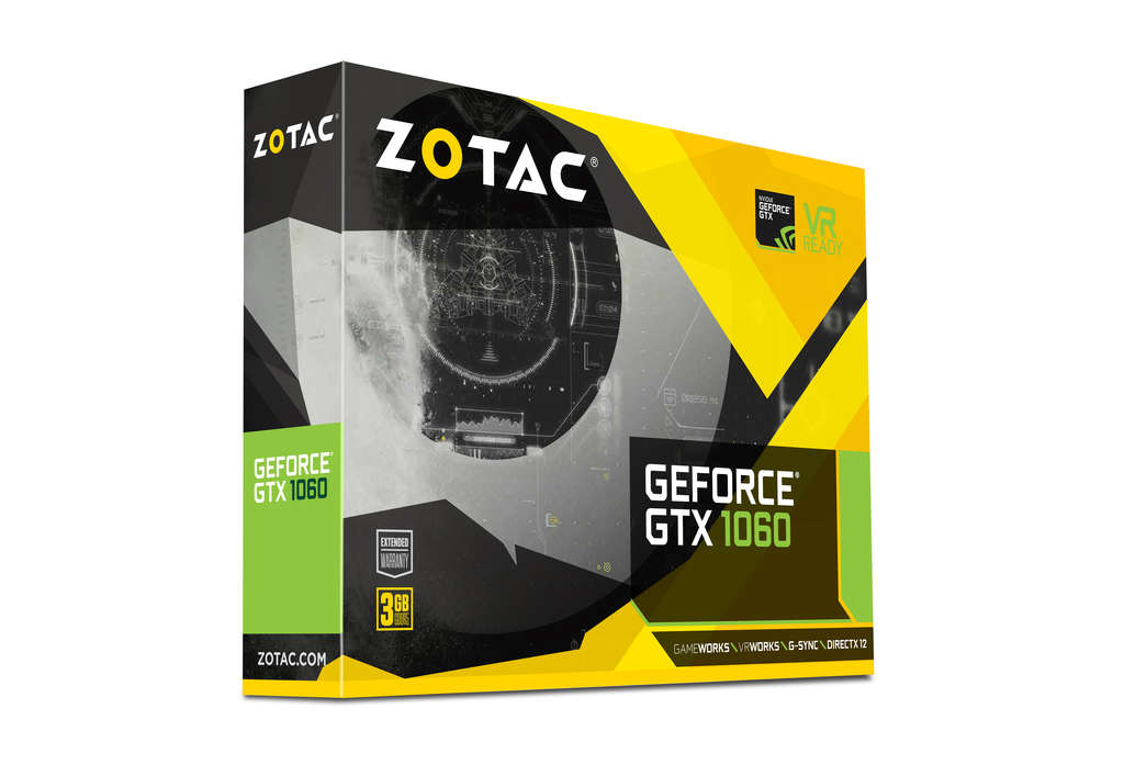 NVIDIA - ZOTAC GeForce® GTX 1060 3GBZT-P10610A-10L