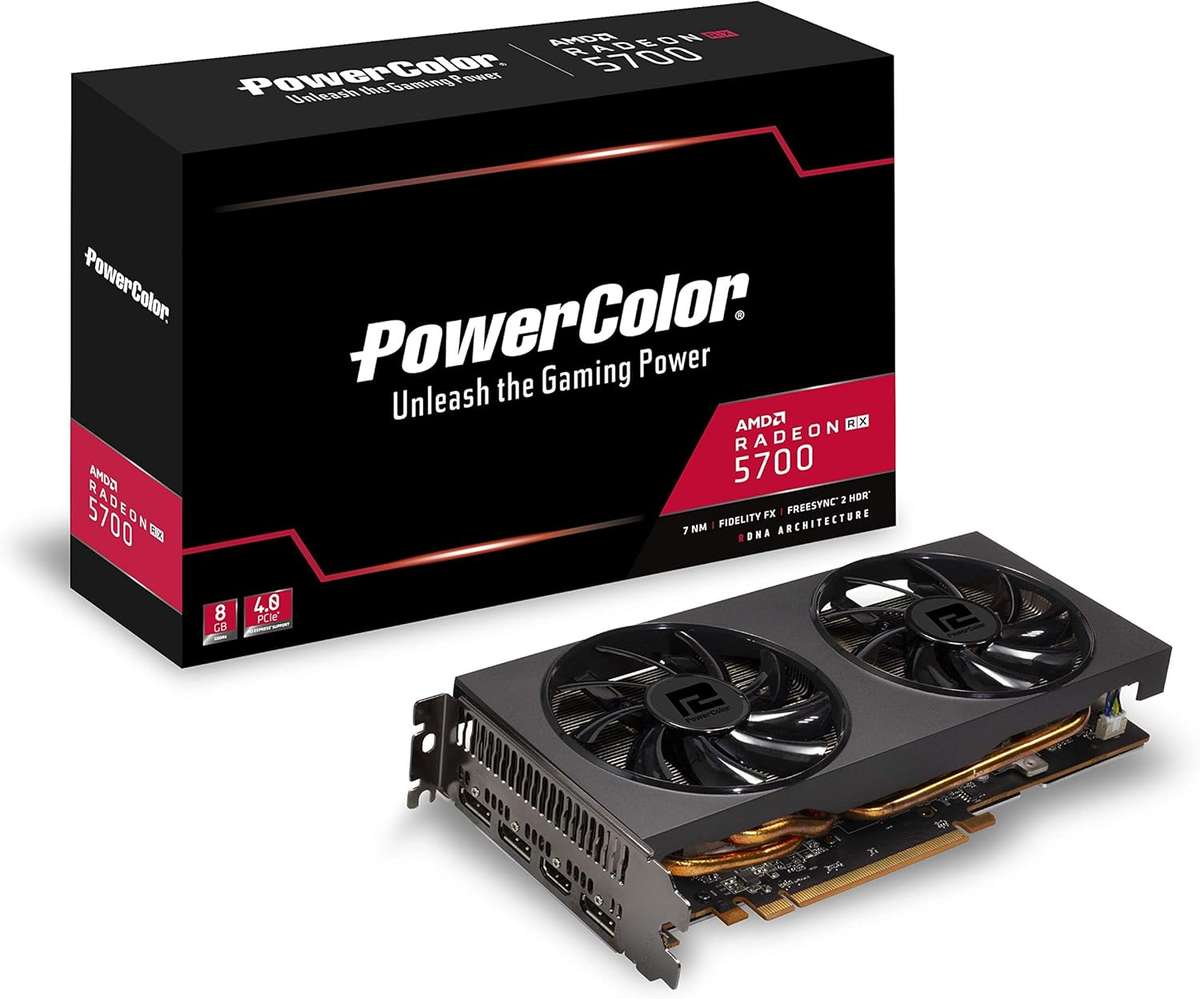 AMD - PowerColor Radeon Rx 5700 8GB GDDR6 Graphics Card