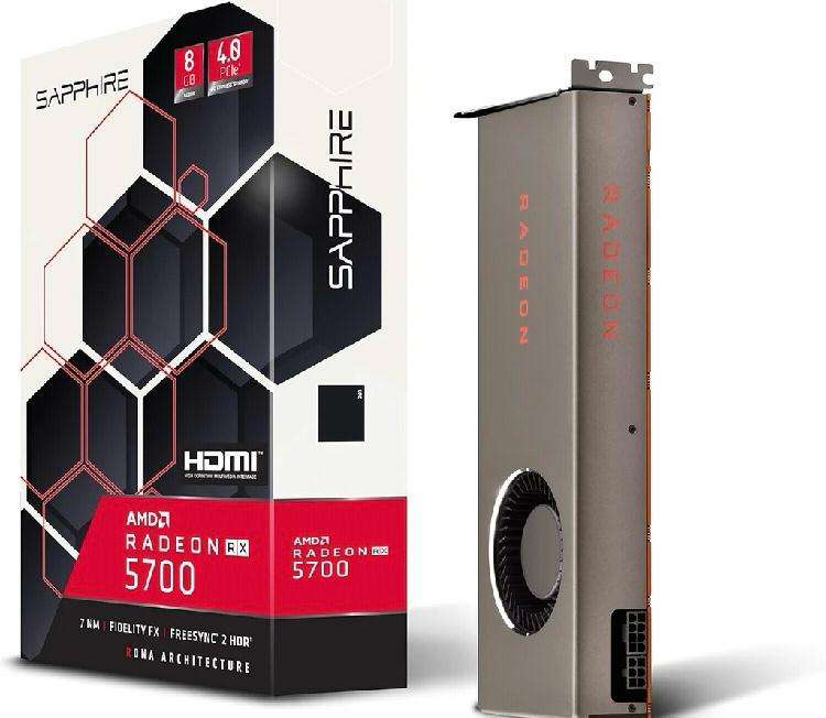 AMD - Sapphire Radeon Rx 5700 8GB GDDR6 HDMI/Triple DP (UEFI) PCI-E Graphics Card