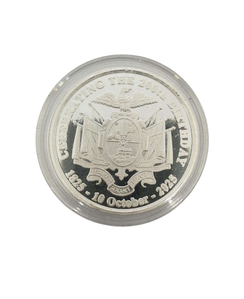 Paul Kruger Bi-Centenary Silver Coin