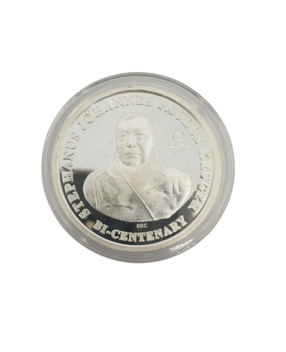 Paul Kruger Bi-Centenary Silver Coin