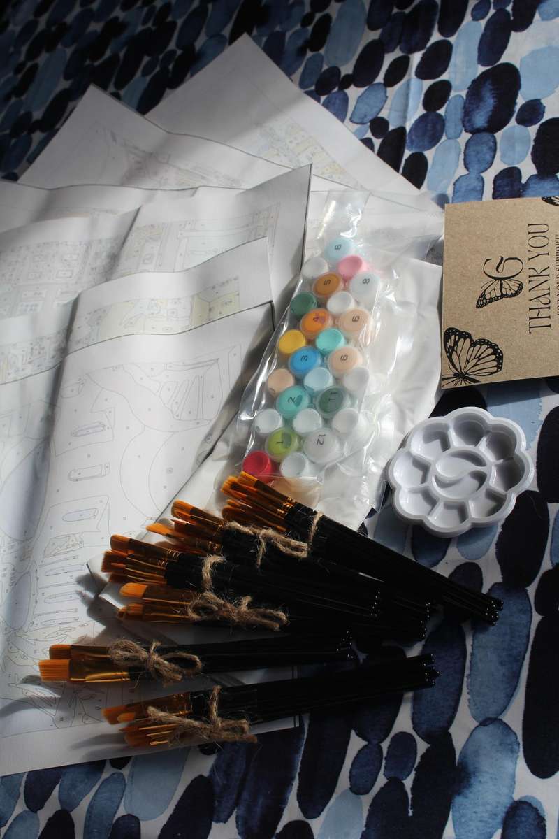 Paint-By-Numbers Kit - Fruitful