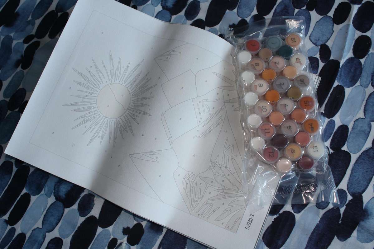 Paint-By-Numbers Kit - Autumn Ranges