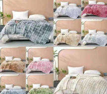 Stylish Foggy Shaded Throw, 150x200cm - Color Group 2