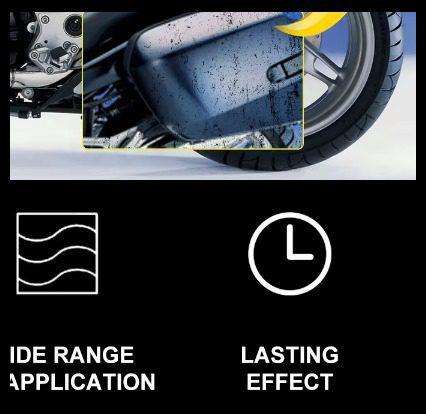 Black Power Plastic & Trim Restorer  For unpainted trims, door handles, mirror housings, windscreen