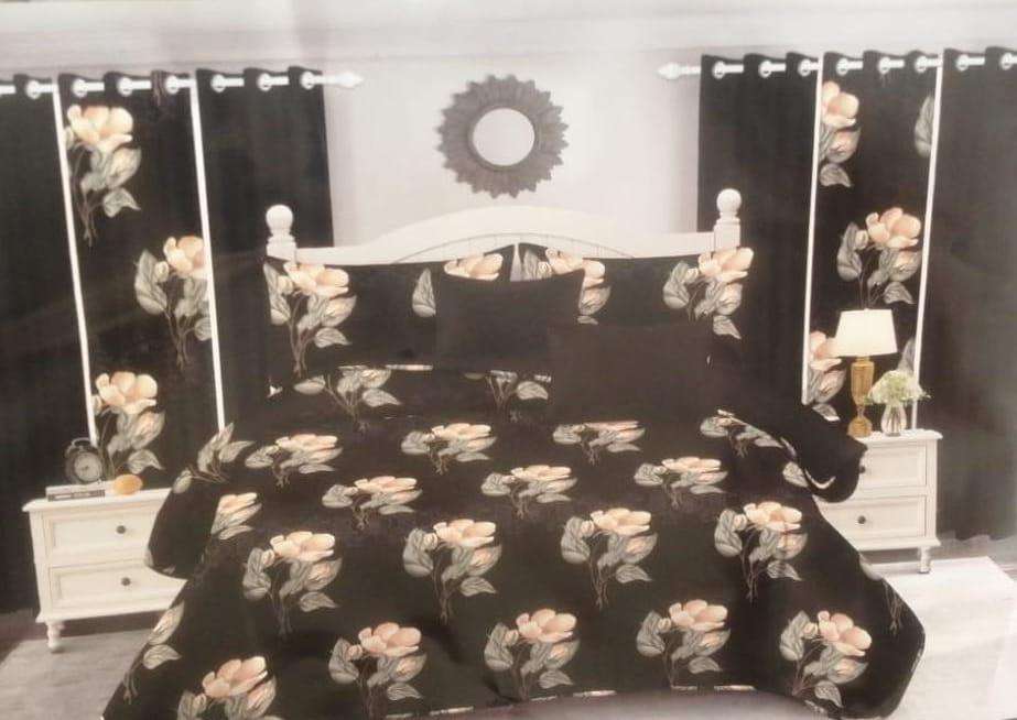 5 Piece Quilted Bedspread Set, Size: Queen