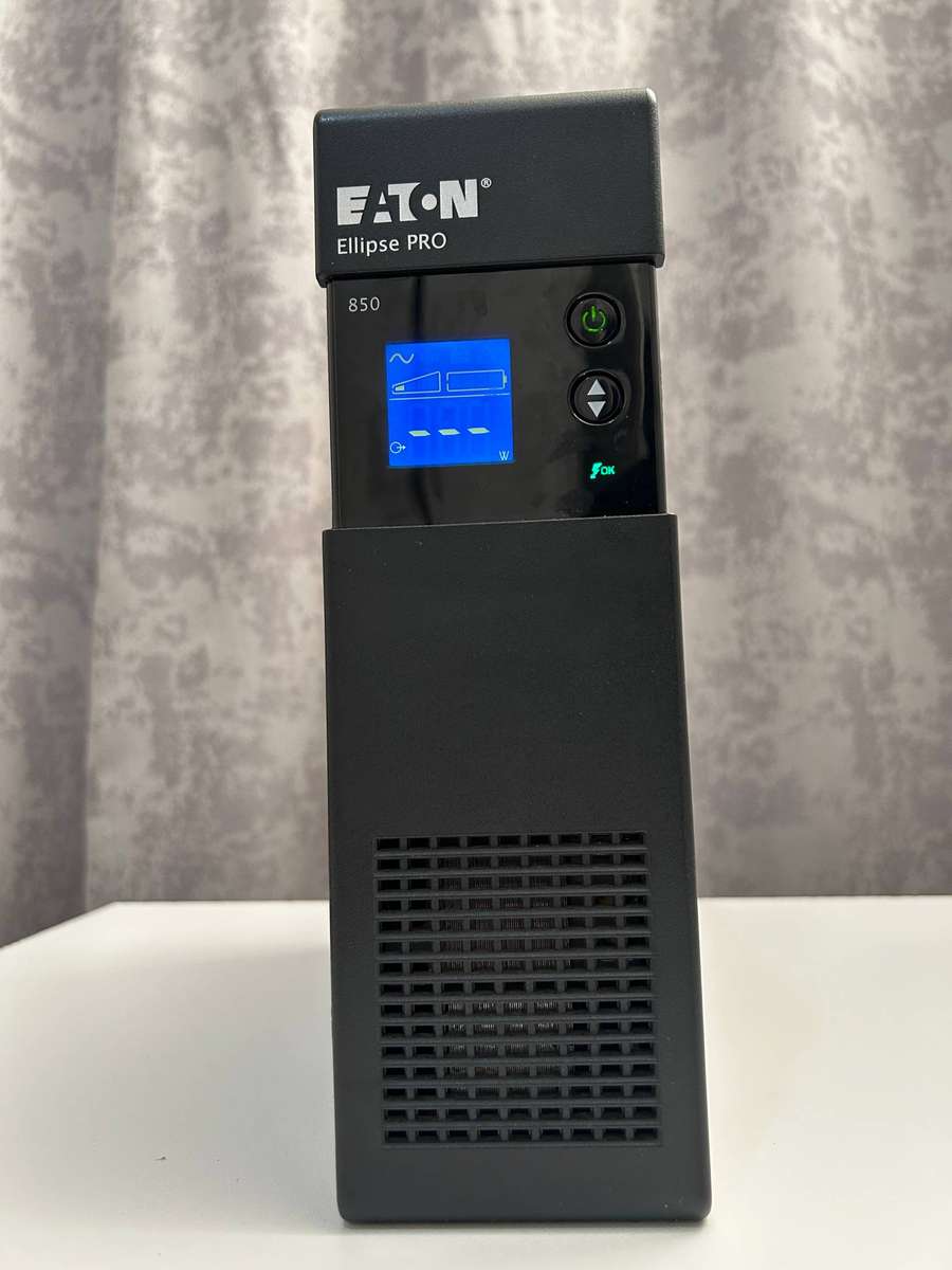 Eaton Ellipse PRO 850VA UPS (Uninterruptible Power Supply) - LCD Display