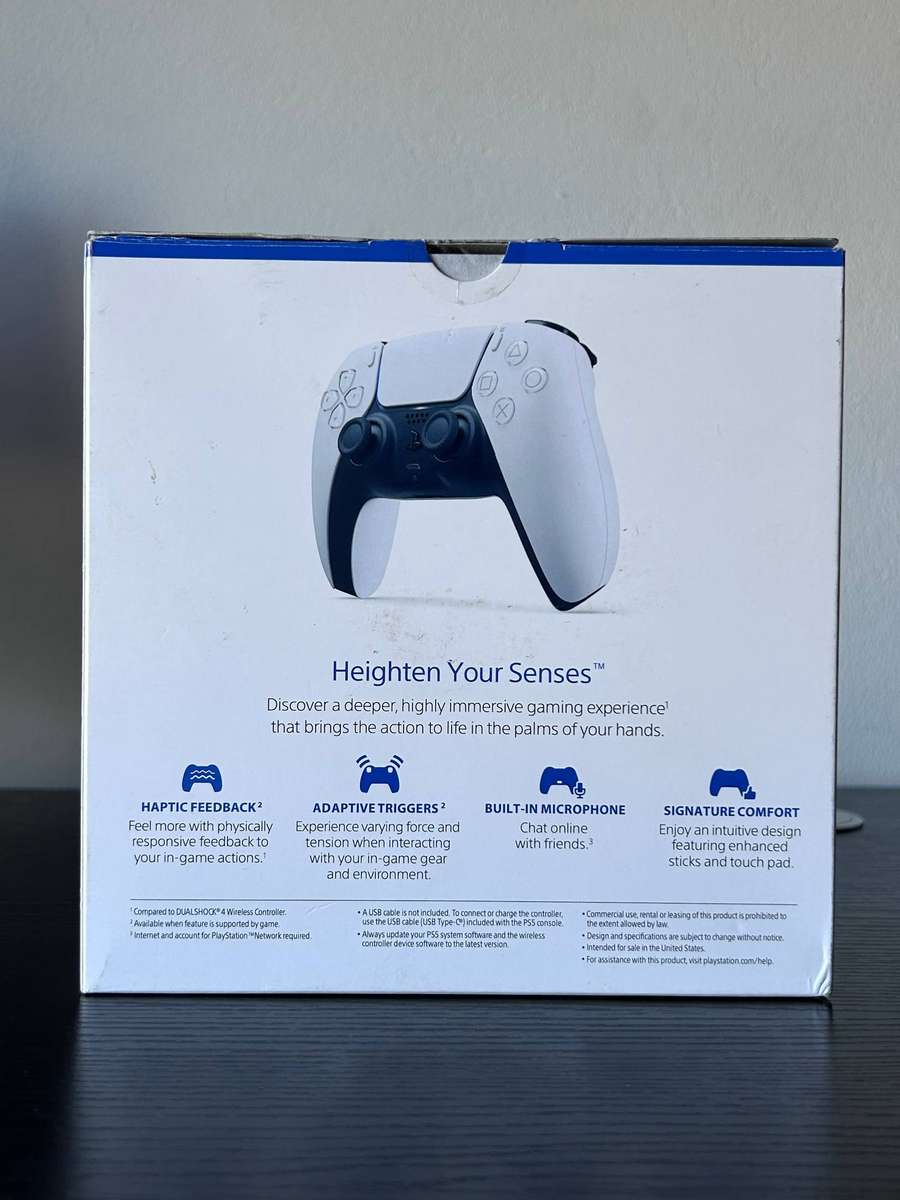 Sony PlayStation 5 DualSense Wireless Controller - White - Brand New & Sealed