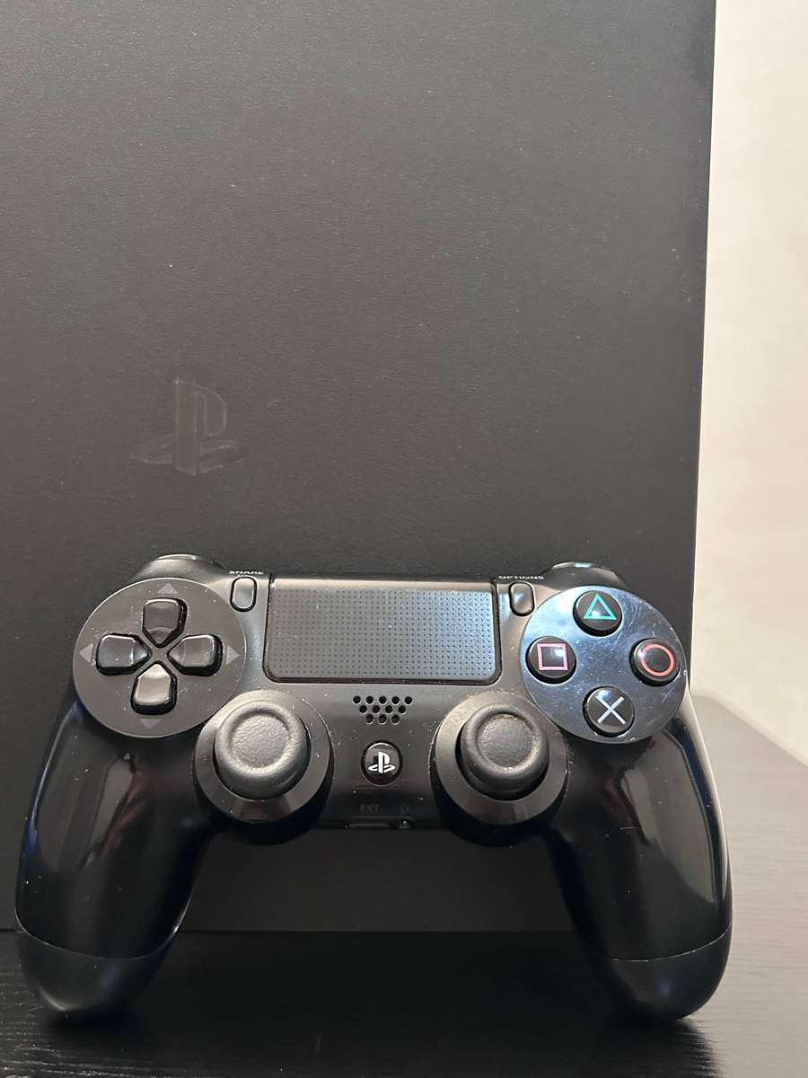 PlayStation 4 Slim 500GB Console Bundle - Black with DualShock 4 & Assassin's Creed Odyssey