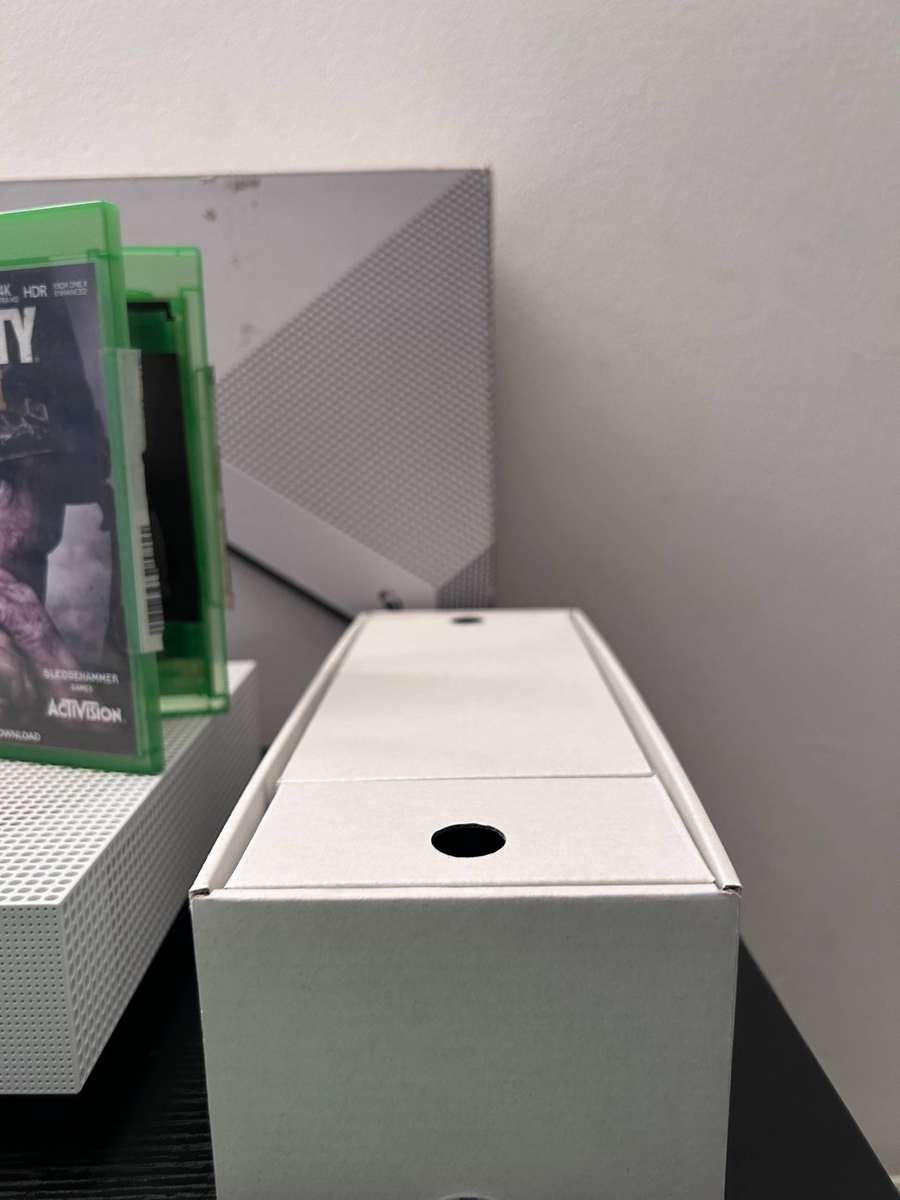 Xbox One S 1TB Console Bundle - White - Call of Duty: WWII Included