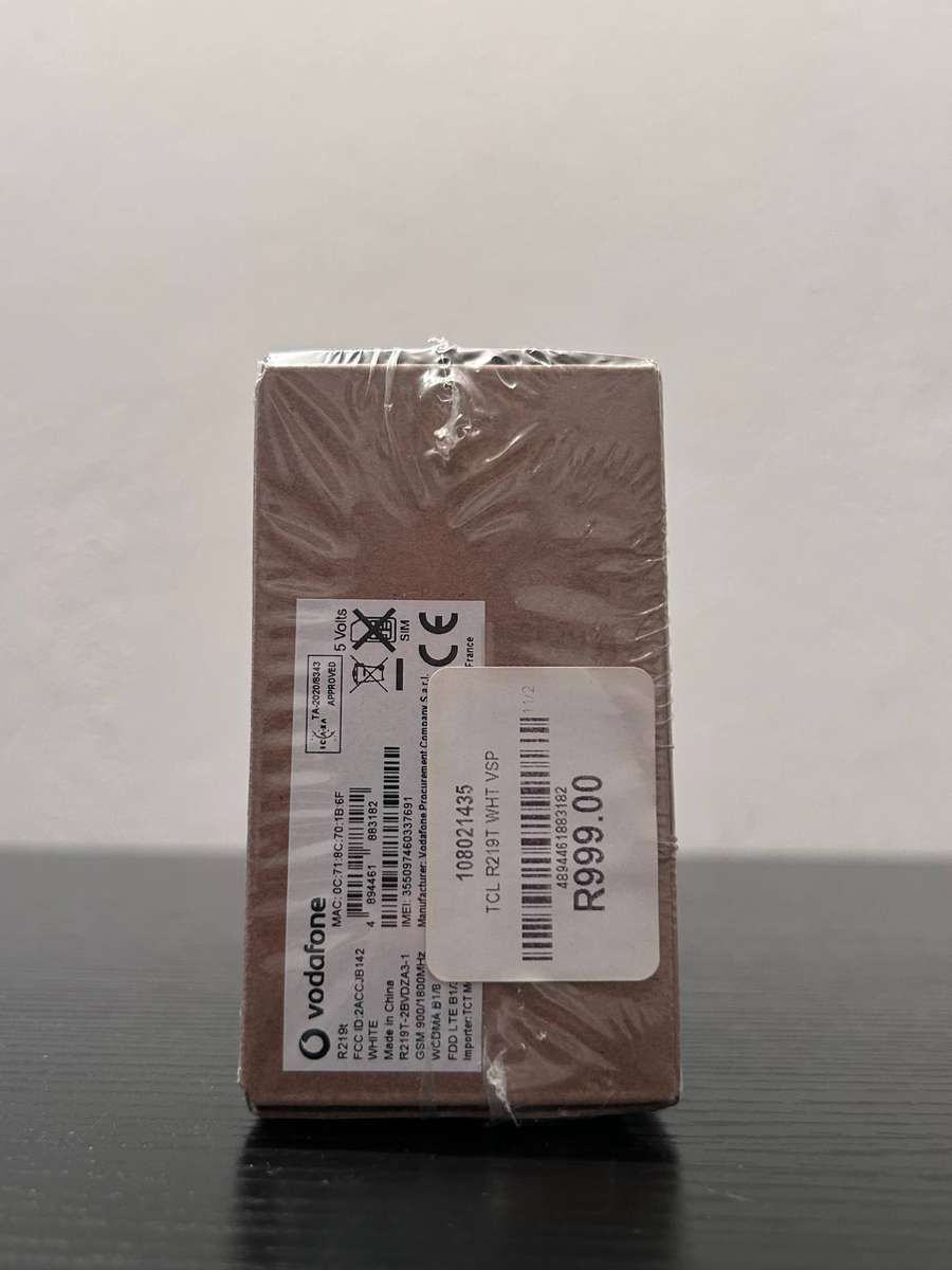 Vodafone Mobile WiFi R219t 4G LTE Router - White - Sealed