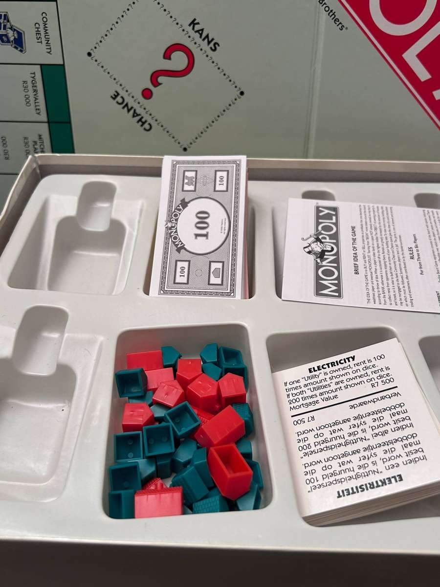 Monopoly Bilingual South African Edition - Parker Brothers (Vintage)