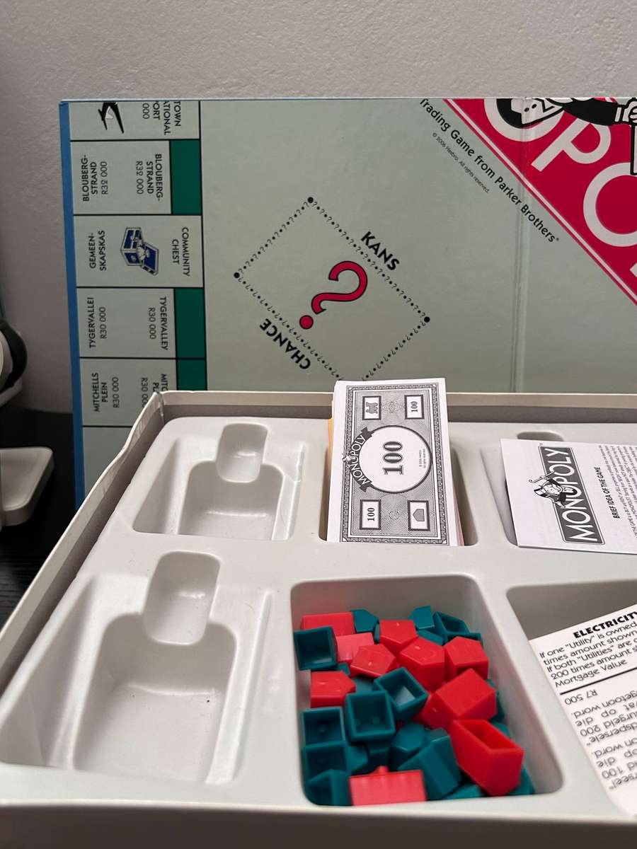 Monopoly Bilingual South African Edition - Parker Brothers (Vintage)