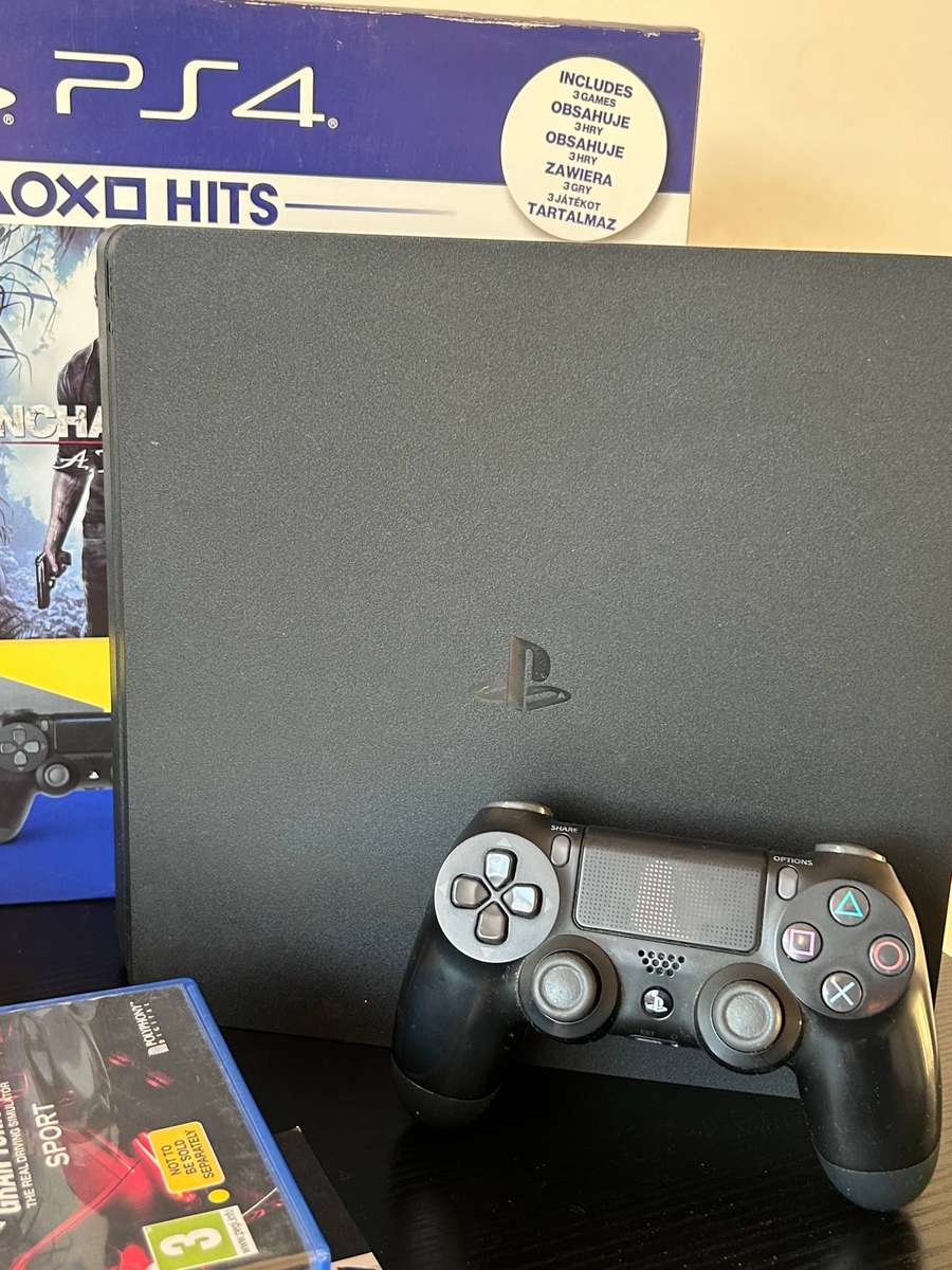 Immaculate Sony PlayStation 4 (PS4) Slim 500GB Bundle | Boxed + 3 Games