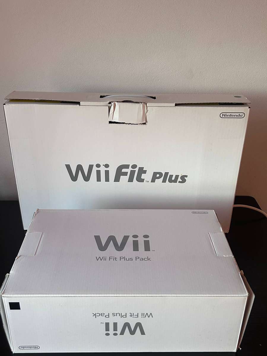 Nintendo Wii Fit Plus Pack Bundle | Black Edition | Boxed + Balance Board