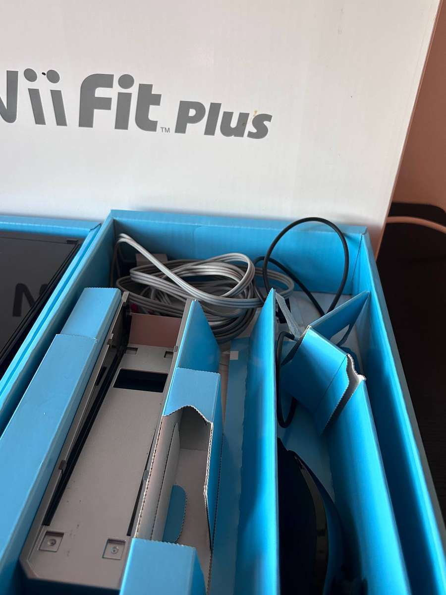 Nintendo Wii Fit Plus Pack Bundle | Black Edition | Boxed + Balance Board